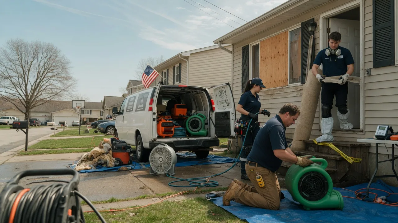 Water Damage Restoration in Mount Clemens, MI near me
